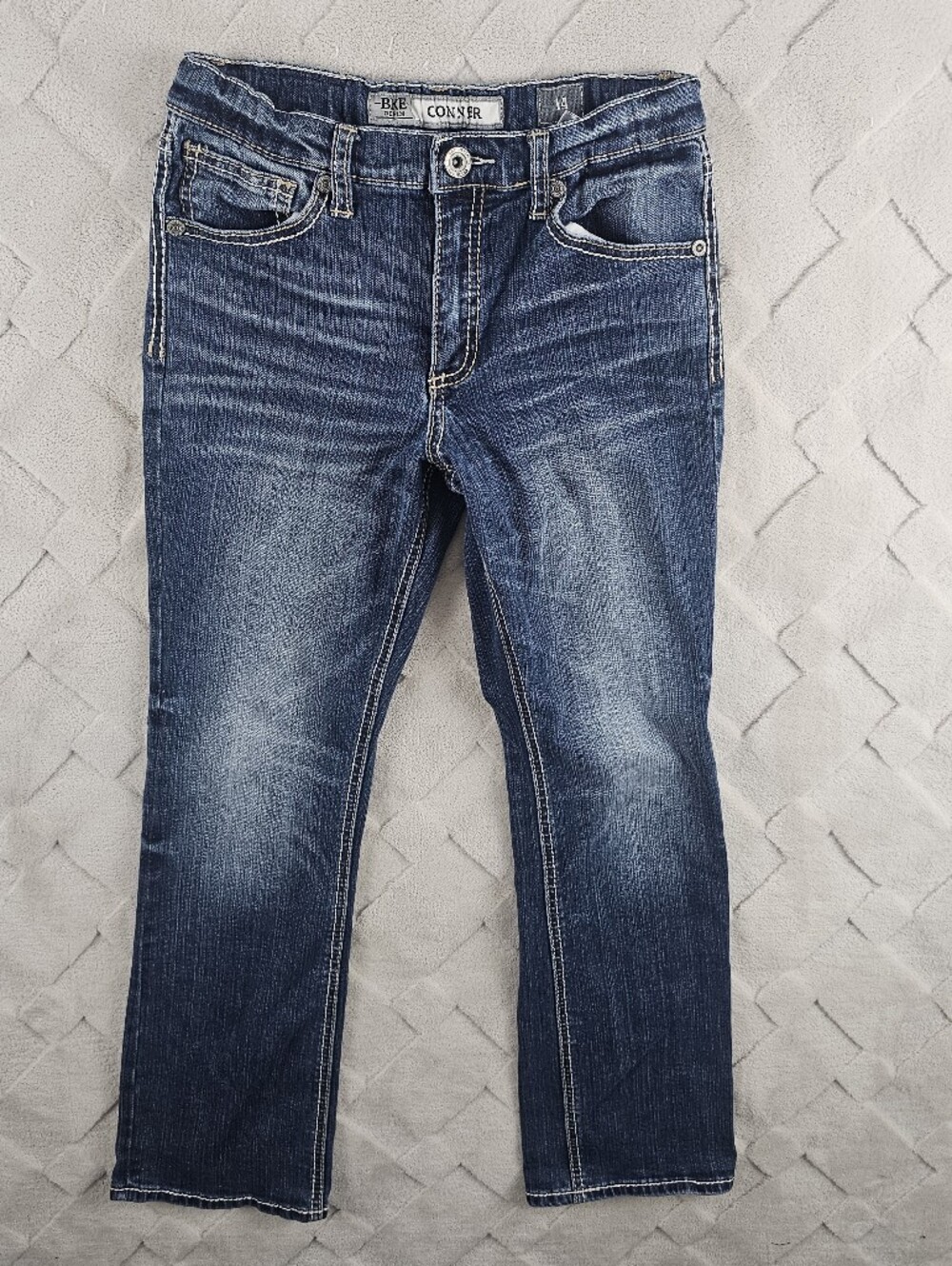 Buckle BKE Conner Boot Cut Jean Youth 14 Dark Wash Western Rodeo